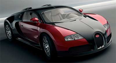 Red Bugatti Veyron